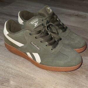 Reebok Men's Khaki and White Sneakers